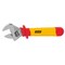 Holex Adjustable wrench VDE insulated- overall length: 200mm 814006 200 - alternate 1